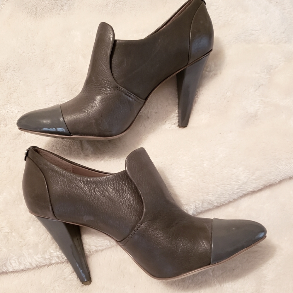 Grey booties